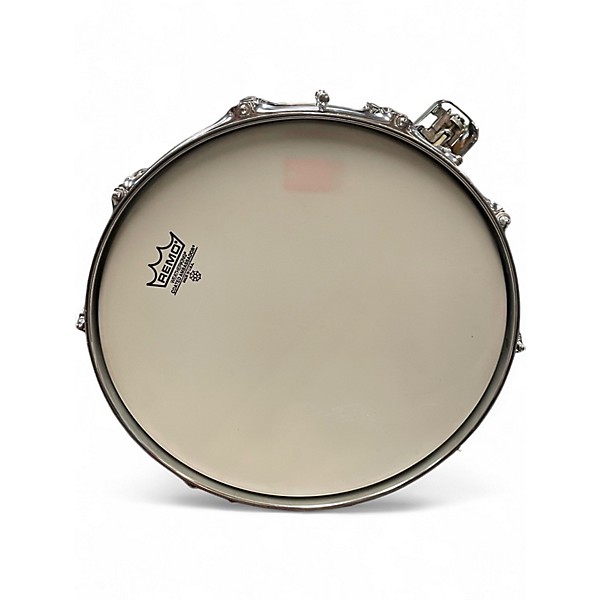 Vintage 1963 Ludwig 14X6 Super Sensitive Snare Silver Drum