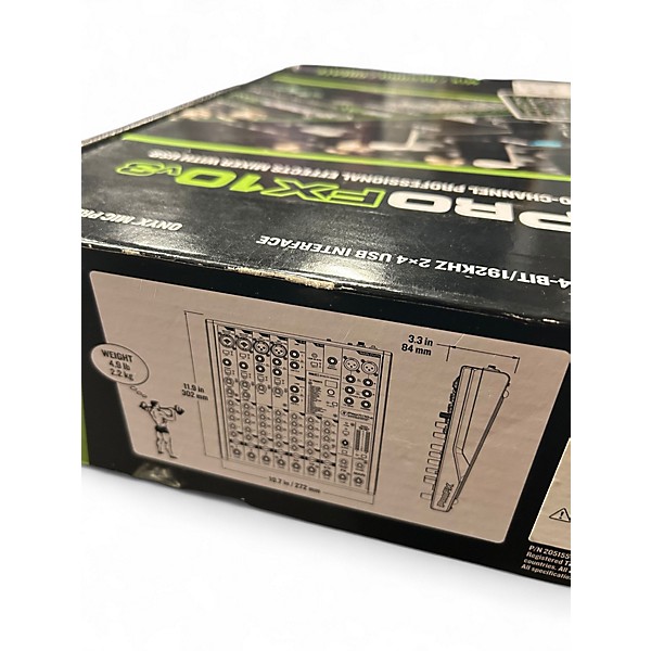 Used Mackie PROFX10 v3 Powered Mixer