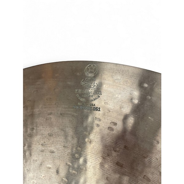 Used Zildjian 22in K Custom Complex Dark Ride Cymbal