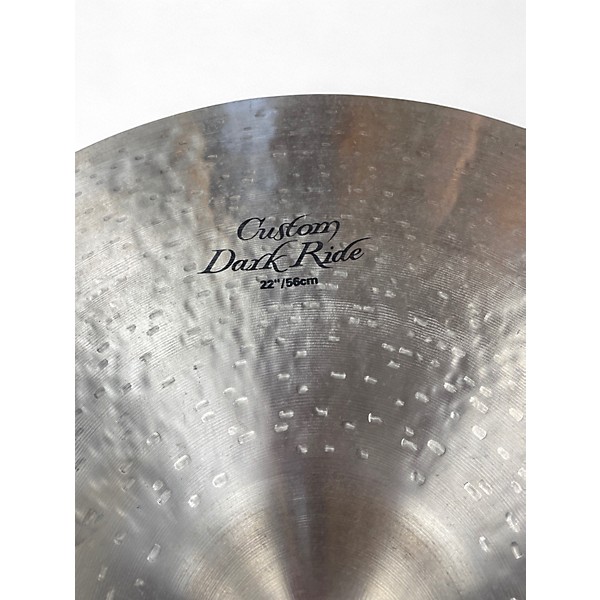 Used Zildjian 22in K Custom Complex Dark Ride Cymbal