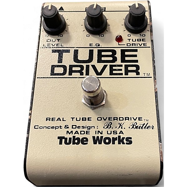 Used B K Butler Tube Driver Effect Pedal