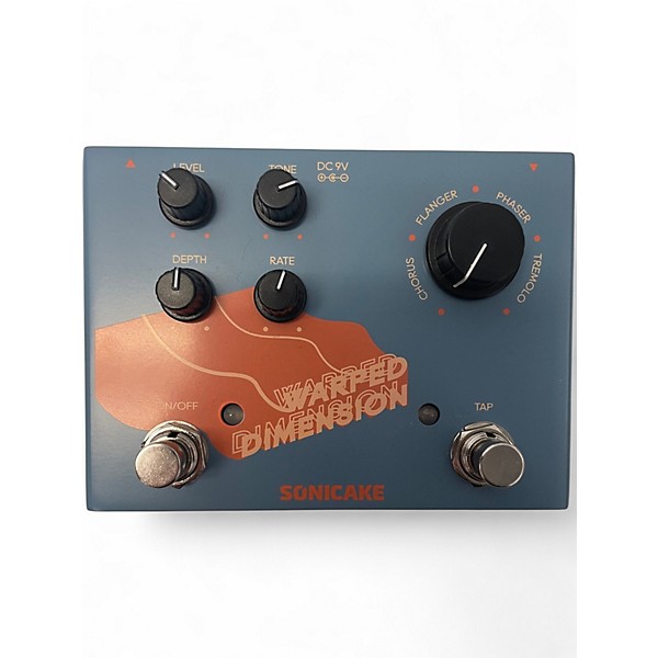 【ほぼ新品】SONICAKE WARPED DIMENSION エフェクター Warped Dimension Digital Modulation Guitar Effects Pedal
