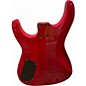 Used Tribute INVADER RED Solid Body Electric Guitar thumbnail