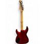 Used Tribute INVADER RED Solid Body Electric Guitar