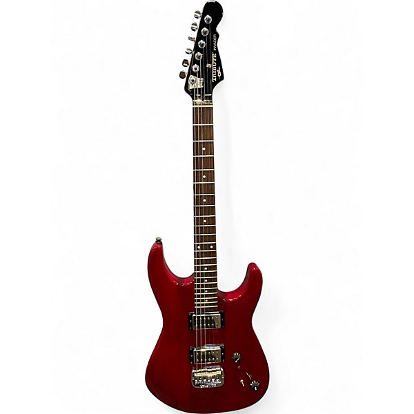 Used Tribute INVADER RED Solid Body Electric Guitar