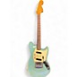 Vintage 1966 Fender Mustang Daphne Blue Solid Body Electric Guitar thumbnail