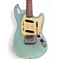 Vintage 1966 Fender Mustang Daphne Blue Solid Body Electric Guitar
