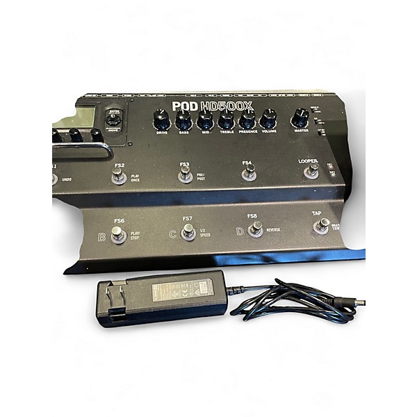 Used Line 6 Pod HD500X Amp Modeler Effect Processor