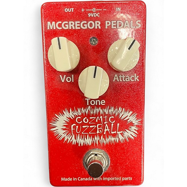 Used Mcgregor Pedals COZMIC FUZZBALL Effect Pedal