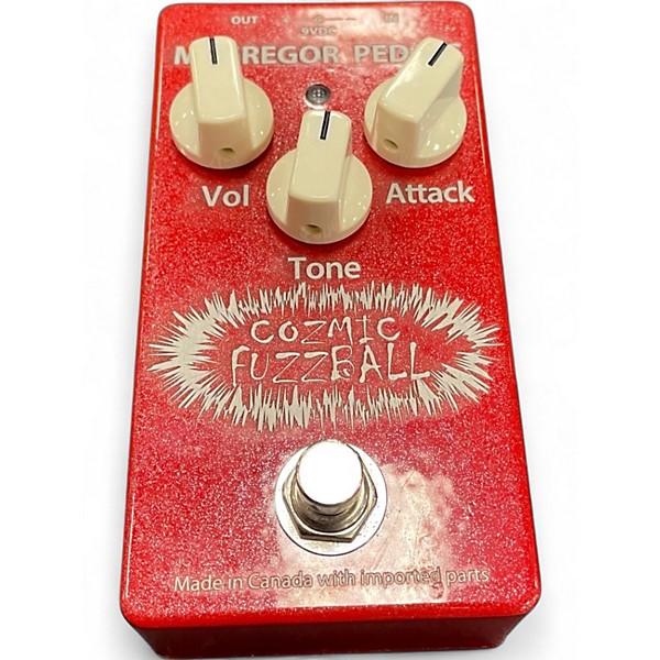 Used Mcgregor Pedals COZMIC FUZZBALL Effect Pedal