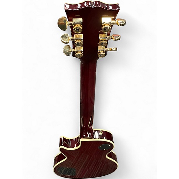 Vintage 1980s Orville Les Paul Custom Wine Red Solid Body