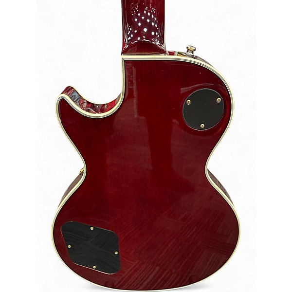 Vintage 1980s Orville Les Paul Custom Wine Red Solid Body