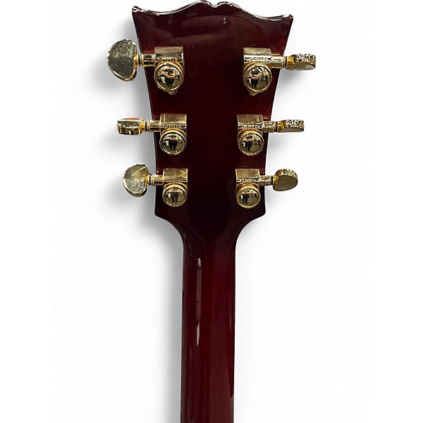 Vintage 1980s Orville Les Paul Custom Wine Red Solid Body