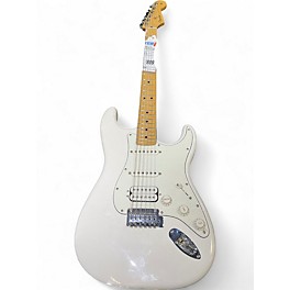 Used Fender Player Stratocaster HSS Olympic White Solid Body Electric Guitar