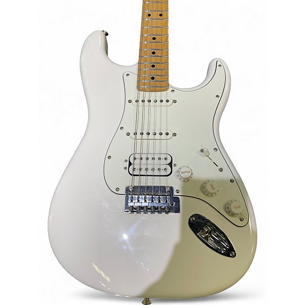 Used Fender Player Stratocaster HSS Olympic White Solid Body Electric Guitar
