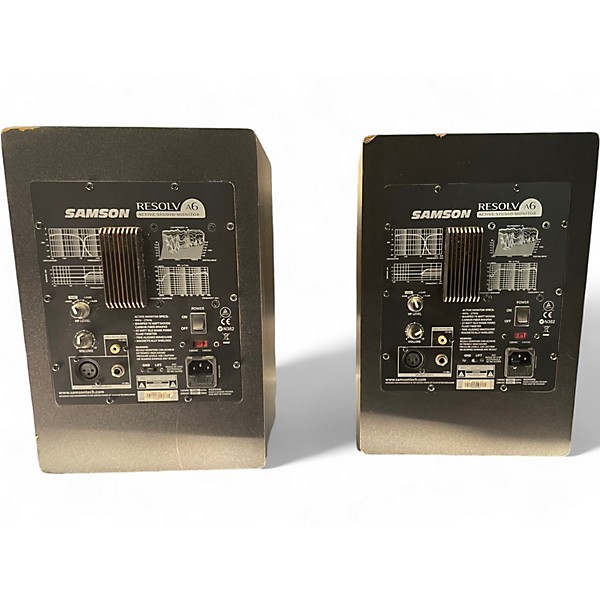 Used Samson Resolv A6 Pair Powered Monitor