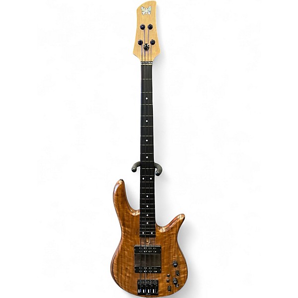 Used Fodera MONARCH Walnut Electric Bass Guitar