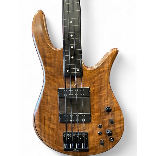 Used Fodera MONARCH Walnut Electric Bass Guitar