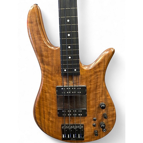 Used Fodera MONARCH Walnut Electric Bass Guitar