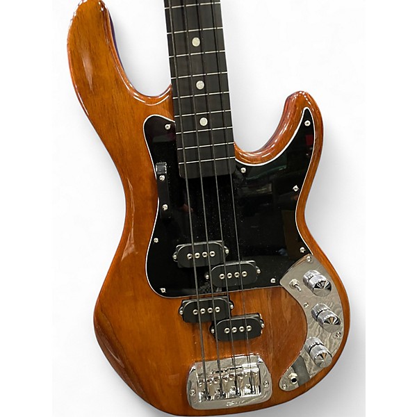 Used G&L MATADOR FRETLESS Natural Electric Bass Guitar