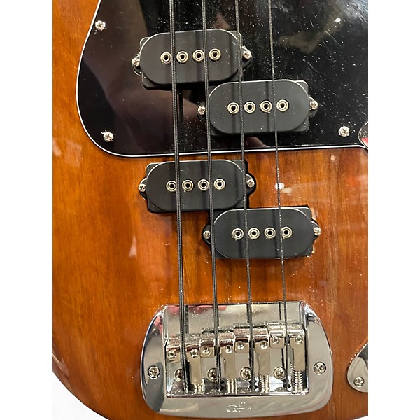 Used G&L MATADOR FRETLESS Natural Electric Bass Guitar
