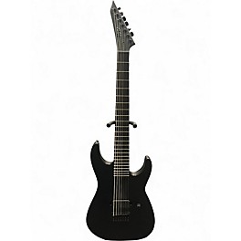 Used Ltd M-7HT BARITONE Satin Black Solid Body Electric Guitar