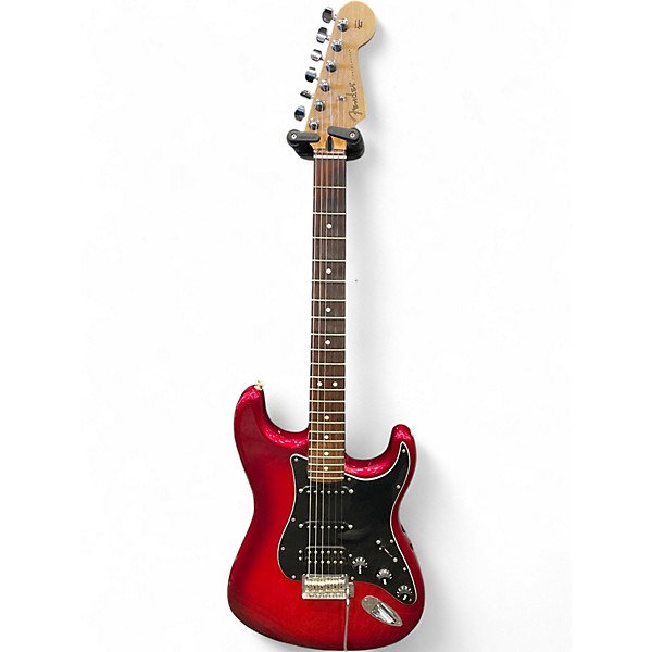 Used Fender Player Stratocaster HSS Candy Red Burst Solid
