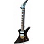 Used Jackson X Series Kelly KEX Black and Gold Solid Body Electric Guitar thumbnail