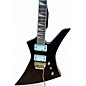 Used Jackson X Series Kelly KEX Black and Gold Solid Body Electric Guitar