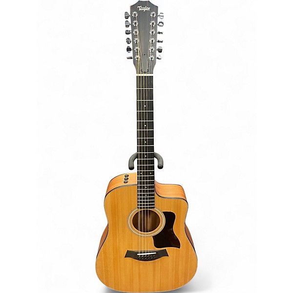 Used Taylor 150CE Natural 12 String Acoustic Electric Guitar