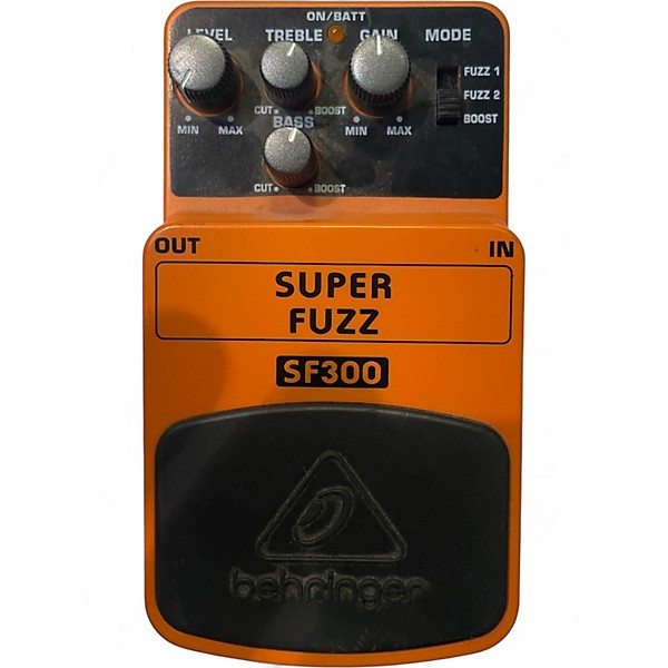 Used Behringer SF300 Super Fuzz Effect Pedal