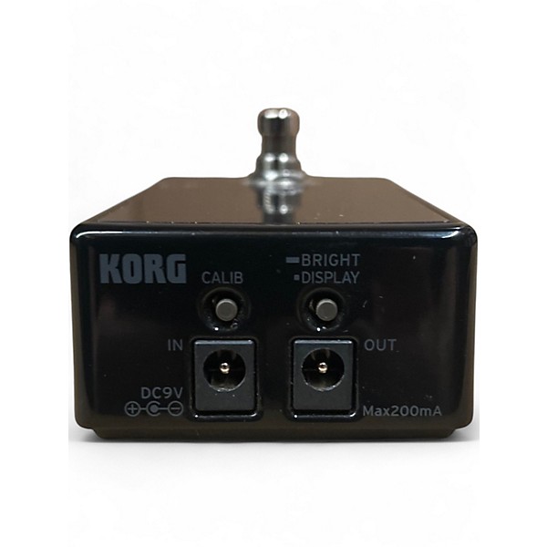 Used KORG PB01 Pitchblack Chromatic Tuner Pedal