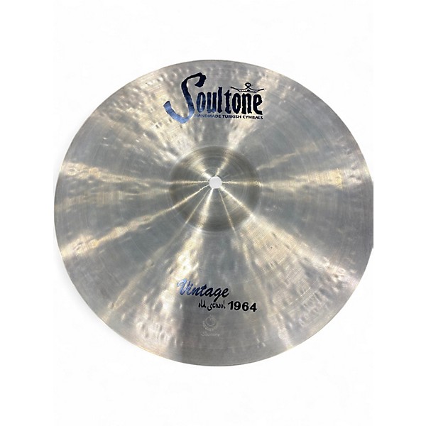 Used Soultone 14in Vintage Old School 1964 Hi-Hat Pair Cymbal
