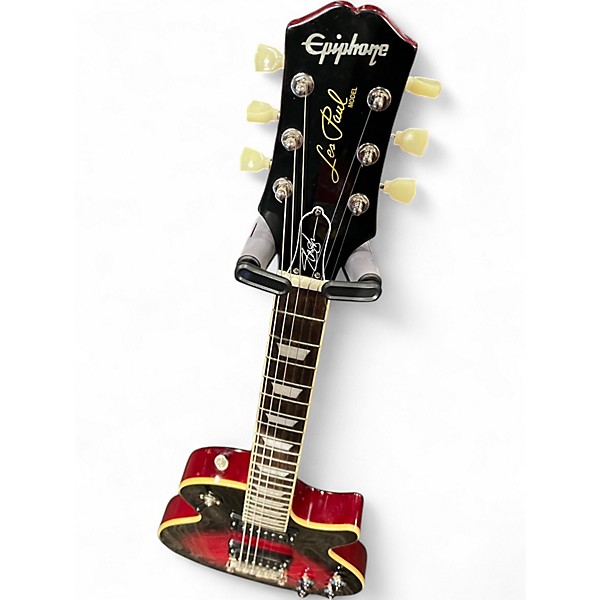 Used Epiphone Slash Rosso Corsa Les Paul Standard Candy Apple Red Solid Body Electric Guitar