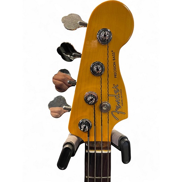 Used Fender American Professional II Precision Bass Dark Night Electric Bass Guitar