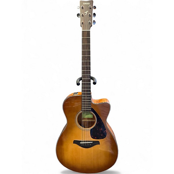 Used Yamaha FSX800C Sandburst Acoustic Electric Guitar