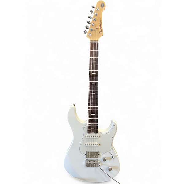 Used Yamaha Pacifica Deluxe Alpine White Solid Body Electric Guitar