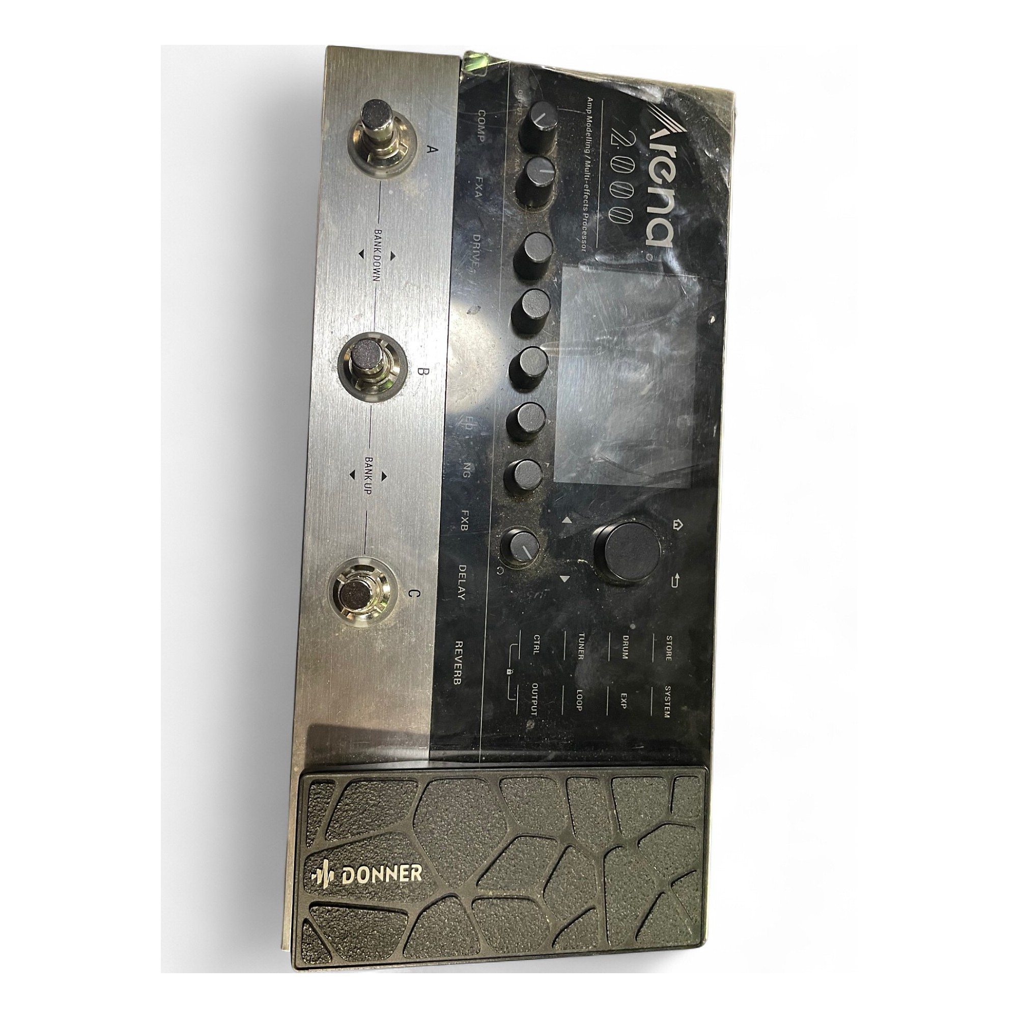 DONNER Arena 2000 マルチエフェクトプロセッサー Arena 2000 Multi-Effect Guitar Pedal AMP Modeling Processor
