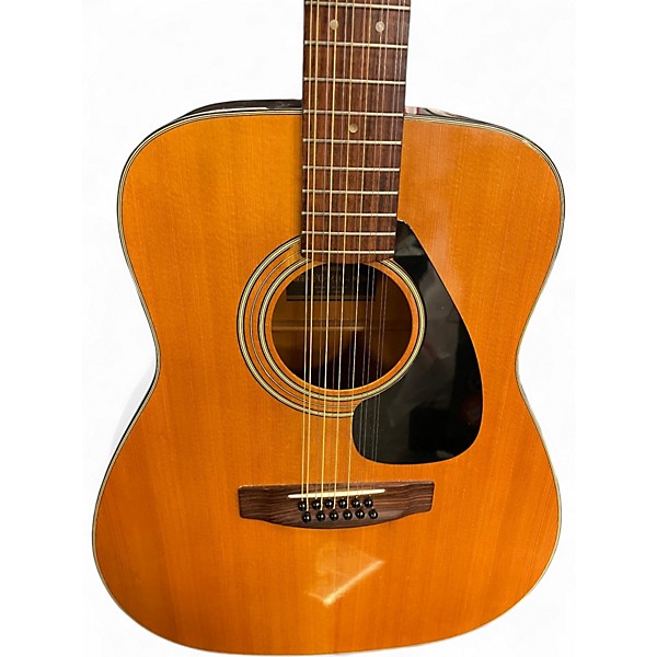 Used 1970s Yamaha fg210 Natural 12 String Acoustic Guitar