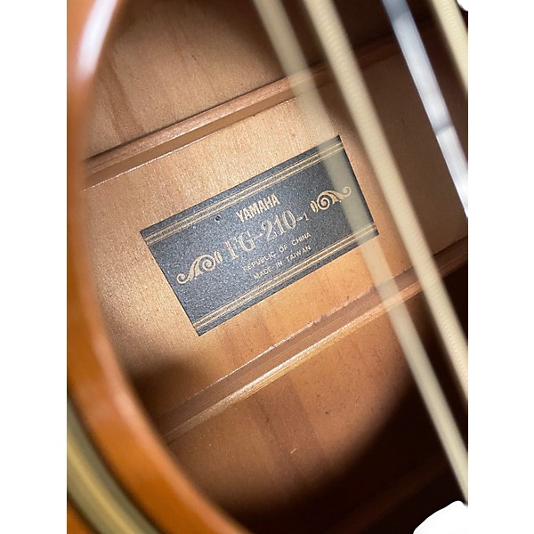 Used 1970s Yamaha fg210 Natural 12 String Acoustic Guitar