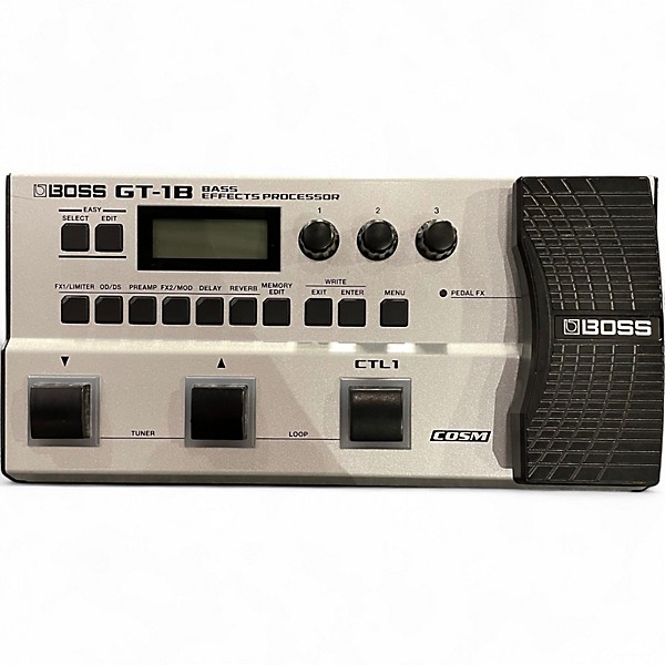 Used BOSS GT1B Bass Effect Pedal
