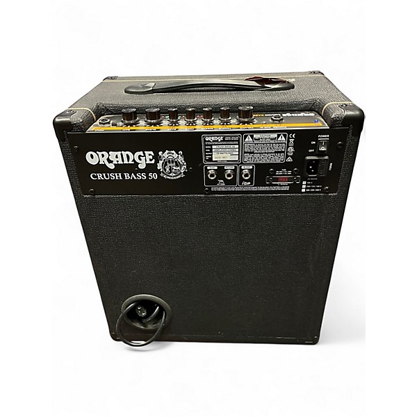 Used Orange Amplifiers Crush Bass 50 50W Bass Combo Amp