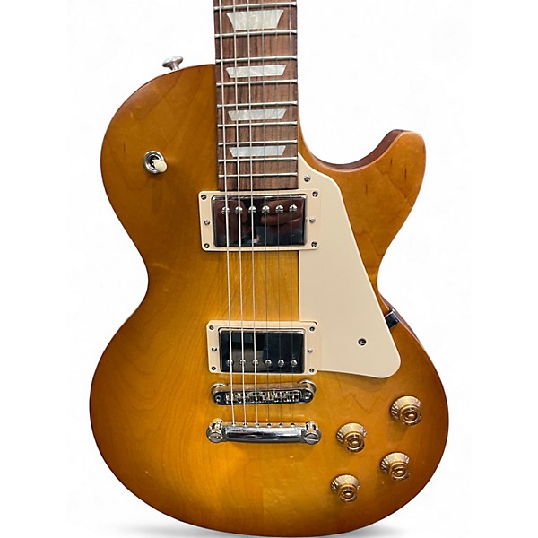 Used Gibson Les Paul Tribute 2 Tone Sunburst Solid Body Electric Guitar