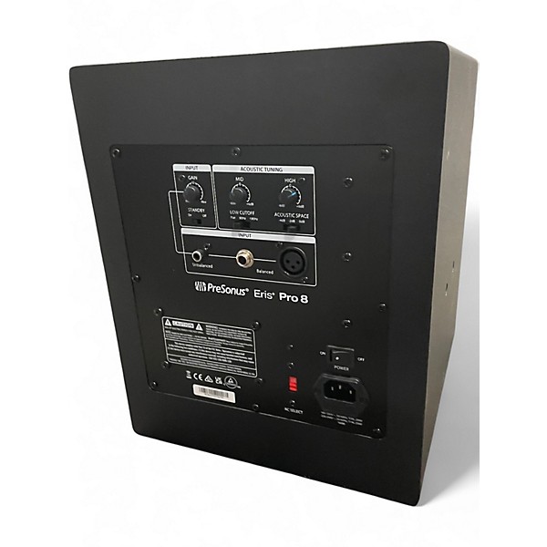 Used Presonus  Eris E8 Active Coaxial Studio Monitors Powered Monitor