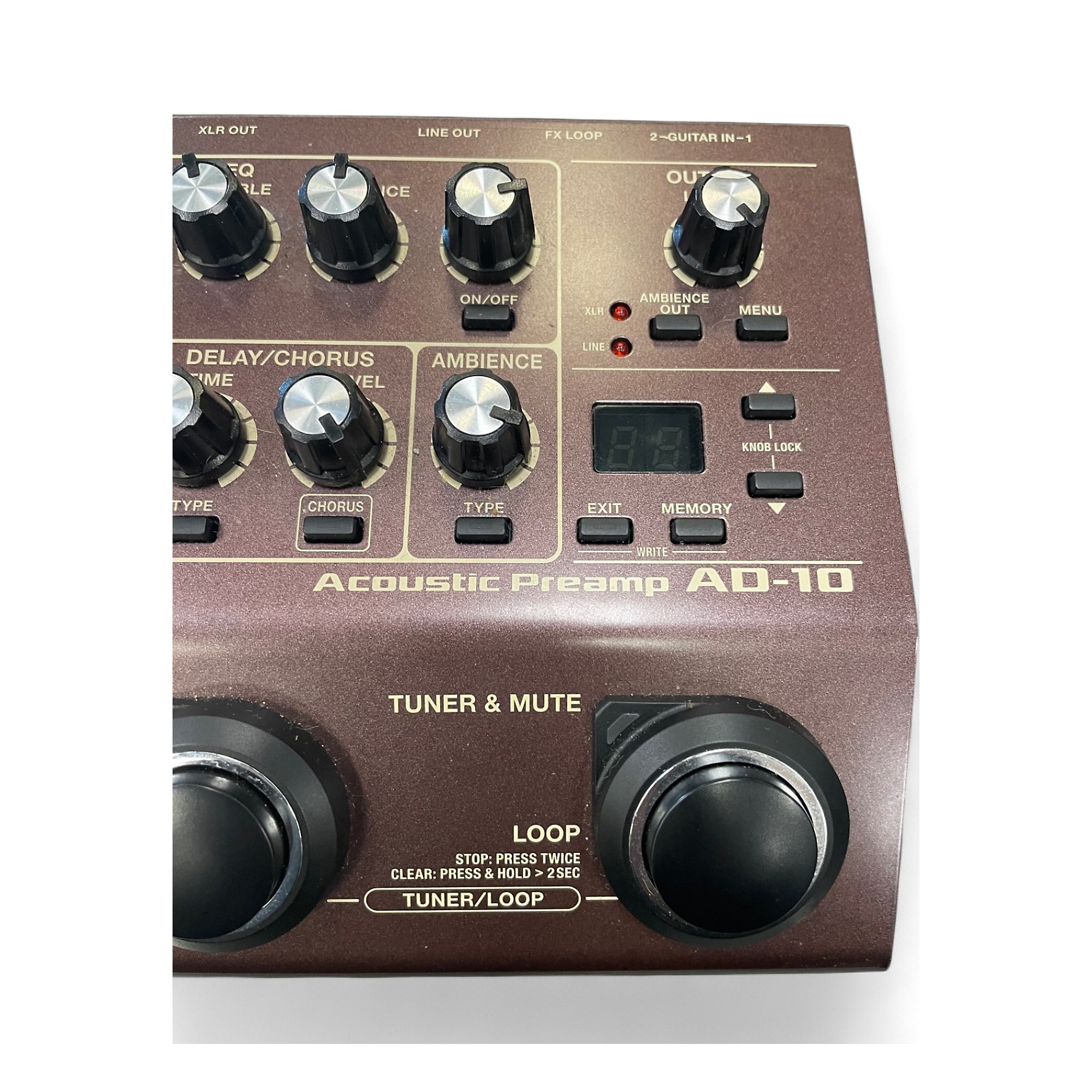 Used BOSS AD10 Acoustic Effect Processor | Guitar Center