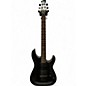 Used Schecter Guitar Research Omen 6 Black Solid Body Electric Guitar thumbnail