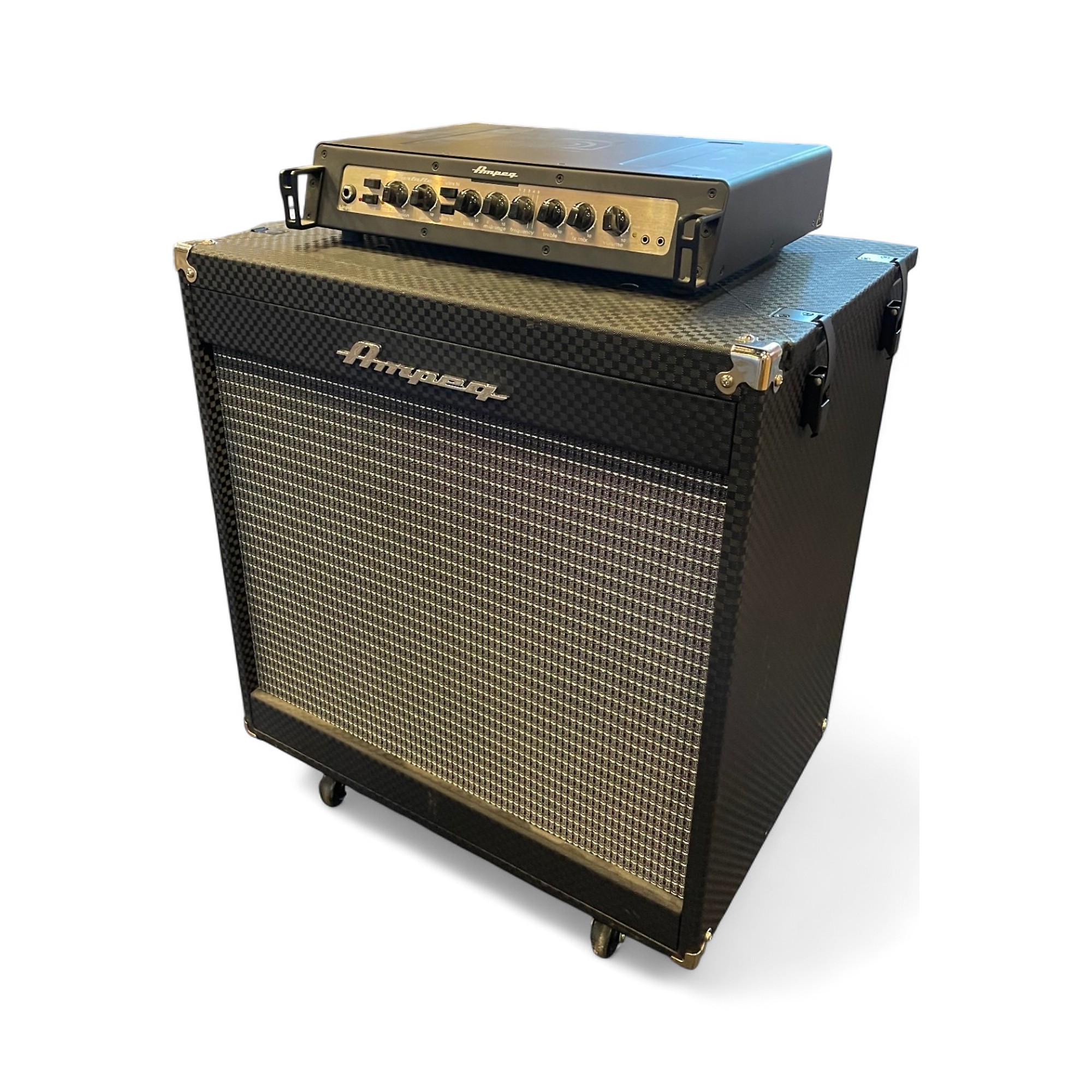 Used Ampeg PF800 Portaflex 800W Bass Amp Head | Guitar Center