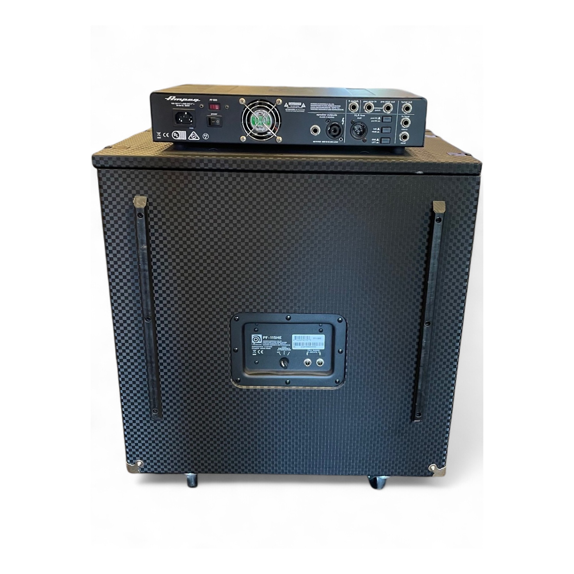 Ampeg PortaBass800 ベースアンプ Used Ampeg PF800 Portaflex 800W Bass Amp Head | Guitar Center