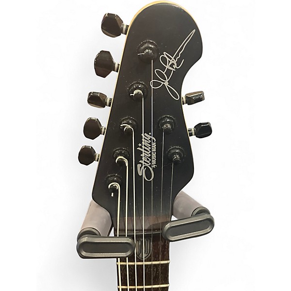 Used Sterling by Music Man JP70 John Petrucci Signature Black Solid Body Electric Guitar