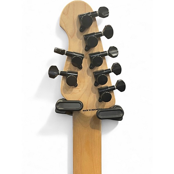 Used Sterling by Music Man JP70 John Petrucci Signature Black Solid Body Electric Guitar